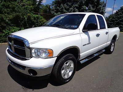 2005 dodge ram 1500 quad cab 4x4 slt pickup clean carfax runs great no reserve