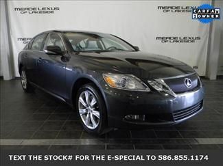 2011 lexus gs350 awd certified leather sunshade nav backup cam xm bluetooth 6cd