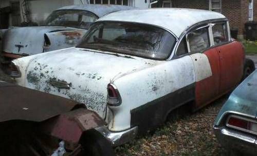 1955 chevy bel air 4-door sedan