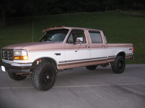 1997 ford f250 4x4 crew cab swb