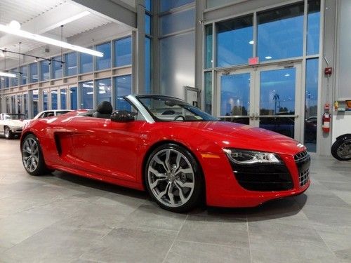 R8 v10 6 speed manual spyder bang olufsen led carbon just serviced audi care!!!