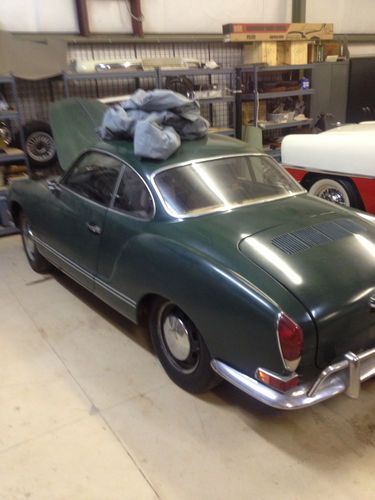 1971 volkswagen karmann ghia a great solid car!