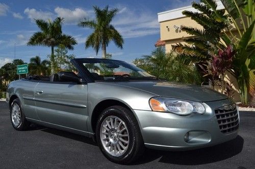 Florida convertible touring leather suede seats cd changer automatic carfax cert