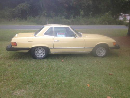 1977 mercedes-benz 450sl base convertible 2-door 4.5l