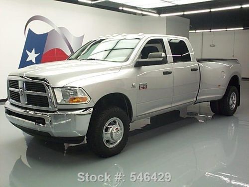 2011 dodge ram 3500 crew diesel drw 4x4 6spd 6-pass 72k texas direct auto