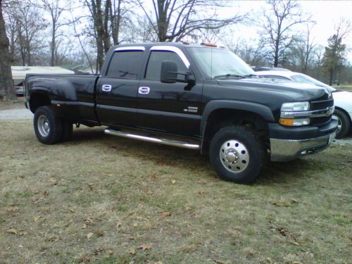 2002 chevrolet silverado 3500 ls crew cab pickup 4-door 6.6l