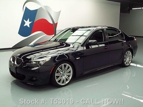 2008 bmw 550i sport sedan auto sunroof navigation 63k texas direct auto