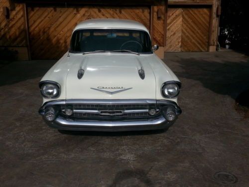 1957 chevy station wagon v8 automatic old school cruiser hotrod classic kool