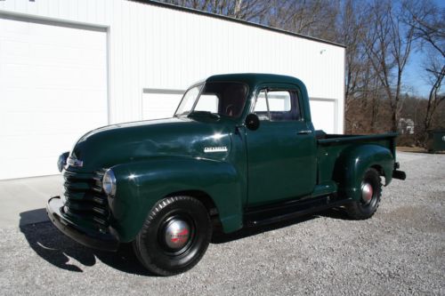 52 chevrolet 3100 pickup restored original