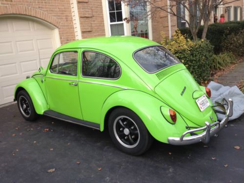 1966 volkswagen beetle base 1.3l