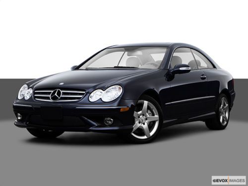 2009 mercedes-benz clk550 base coupe 2-door 5.5l