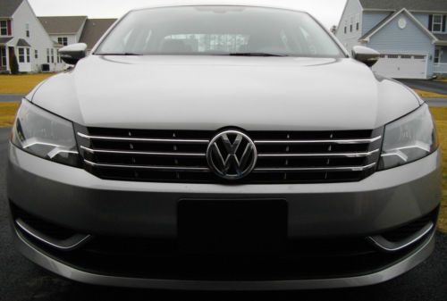 Vw factory certified pre-owned 2012 volkswagen passat tdi se w/sunroof dsg turbo