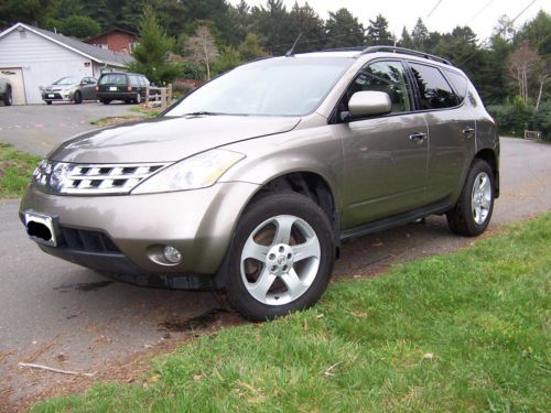 2003 nissan murano se sport utility 4-door 3.5l