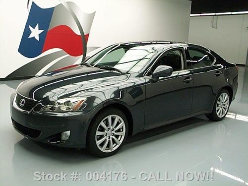 2006 lexus is250 awd vent seats sunroof navigation 62k texas direct auto