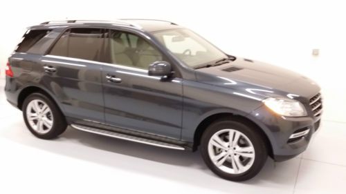 2013 mercedes-benz ml350, 10,000 one owner miles!  loaded! p2, blind spot assist