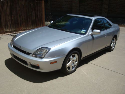 2001 honda prelude low mileage silver stock original clean one owner