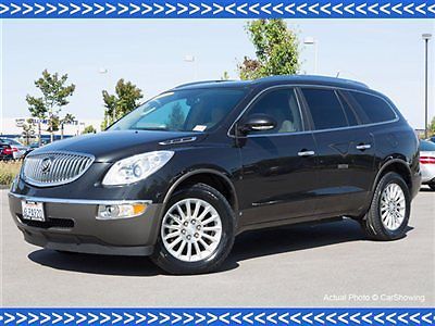 2010 enclave fwd cxl: exceptionally clean, offered by authorized mercedes dealer