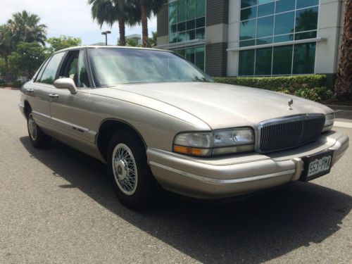 1996 buick park ave --53k miles-- fresh car donation -- no reserve