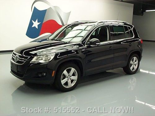 2010 volkswagen tiguan wolfsburg ed turbo pano roof 72k texas direct auto