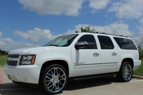 2011 chevy suburban ltz, loaded, nav,dvd,trade in,2.99% wac