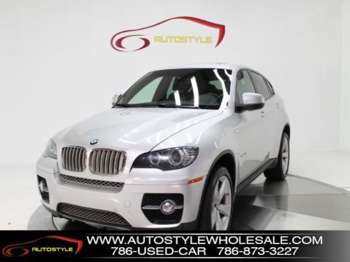 Used bmw x6 awd 4 door 50i  luxury suv leather power seats memory seats sunroof