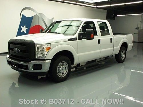 2013 ford f-250 crew cab 6-pass side steps only 911 mi texas direct auto