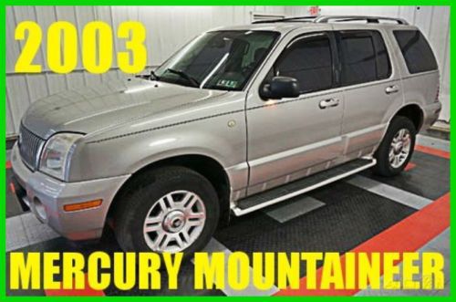 2003 mercury mountaineer suv awd! sunroof! three rows! 60+ photos! must see!