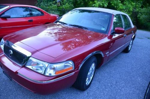 2003 mercury grand marquis ls sedan 4-door 4.6l