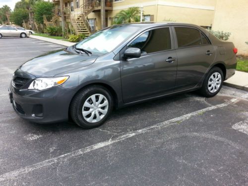 2013 toyota corolla l sedan 4-door 1.8l (manual)