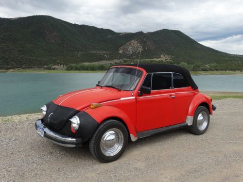 1979 vw super beetle convertible!!