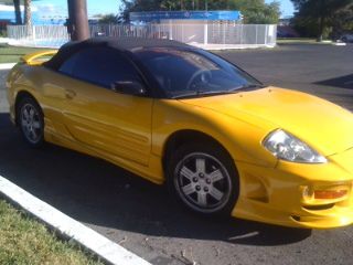 2001 mitsubishi eclipse spyder gt convertible 2-door 3.0l