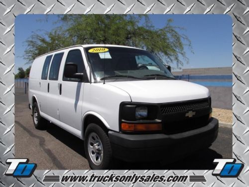 2010 chevrolet express van g1500 work van cargo