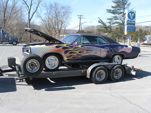 1966 pontiac gto, ex showcar, real gto air car, barn find solid car 400 &amp; 389