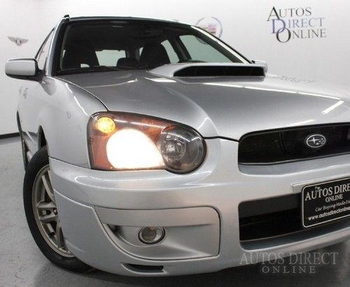 We finance 2005 subaru impreza wgn wrx sport 5spd 1owner cleancarfax 6cd wrrnty