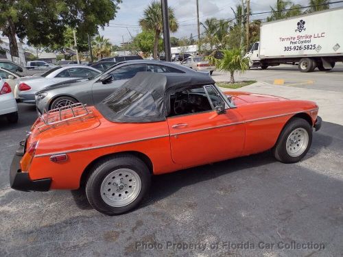 1978 mg mgb roadster