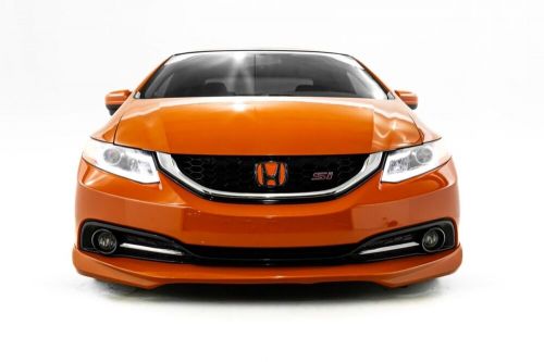 2014 honda civic si w/navi in rare orange fire with many upgrades