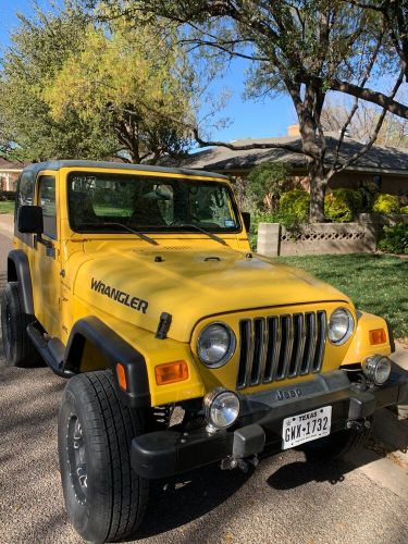 2001 jeep wrangler