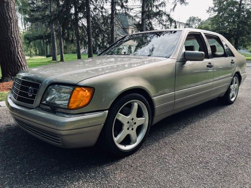 1998 mercedes-benz s-class lwb low miles 106k!!! no reserve amg wheels s420