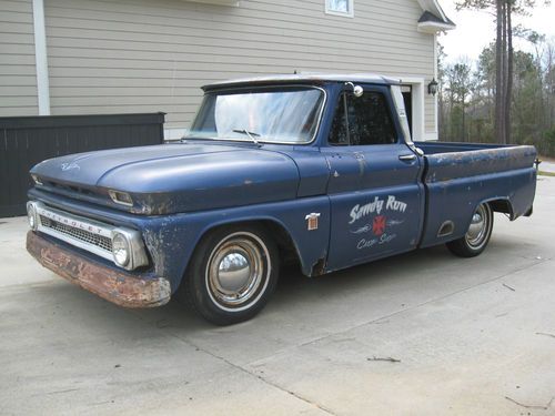 1964 chevy c-10 fleetwood rat rod