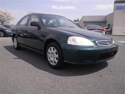 2000 honda civic lx 1.6l sedan auto trans no reserve