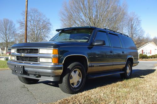 1996 chevrolet suburban lt 1500 4x4 5.7 ltr tow pkg