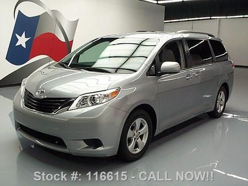 2011 toyota sienna le 8-passenger rear cam 3rd row 72k texas direct auto