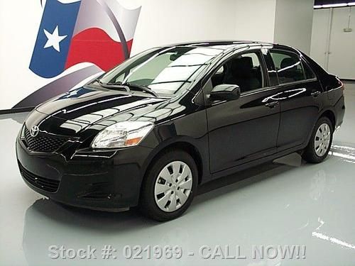 2012 toyota yaris sedan automatic cd audio 1-owner 29k texas direct auto