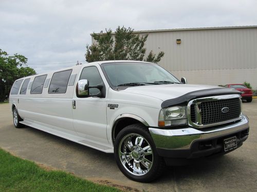 2004 ford excursion xlt limousine qvm 140"