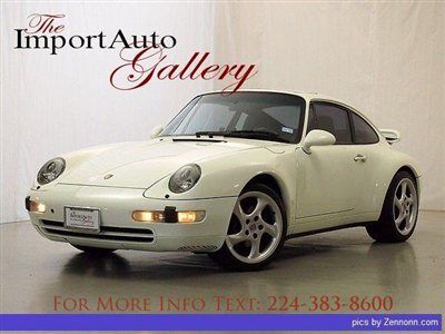 Carrera low miles 2 dr coupe gasoline 3.6l h6 fi white