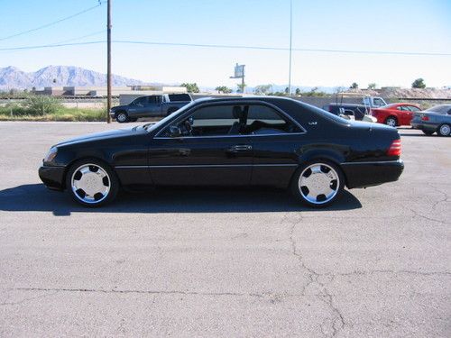 1999 mercedes-benz cl600 no reserve!!!