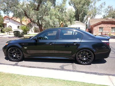 2006 bmw m5 with eisenmann exhaust and bbs wheels