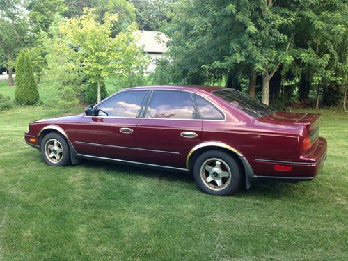 1991 infiniti q45 4 door sedan low miles, single family ownership