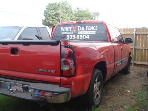 2004 chevrolet silverado 1500 base extended cab pickup 4-door 4.8l