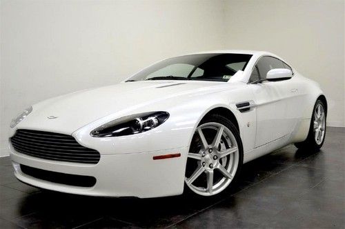 2008 aston martin vantage ~loaded~navi~lthr~power sport~rare~only 18k miles